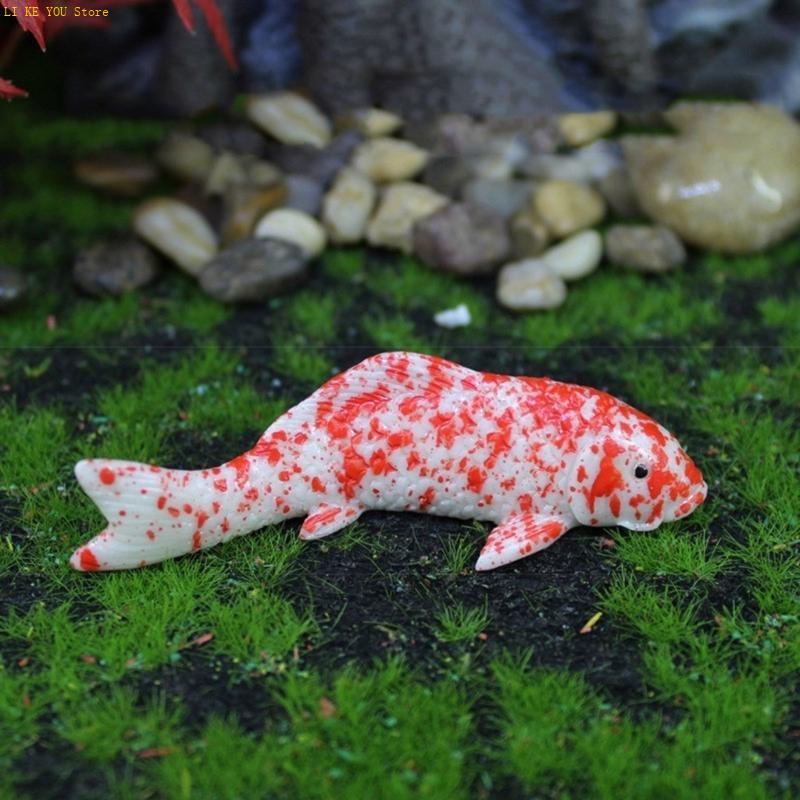 Background Resin Art - W3JE peces camarones peces adornos acuarios