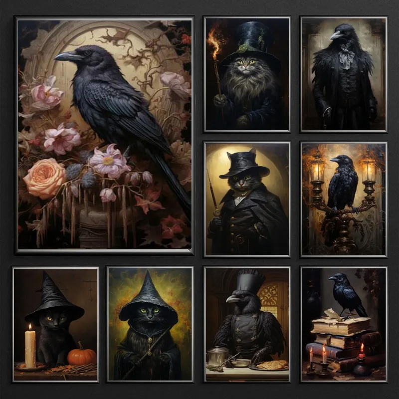 Resin Art Aesthetic - Macabre-pinturas de diamantes 5D de estética,