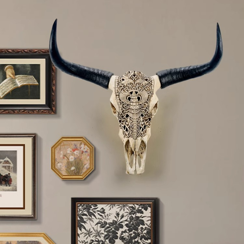 Background Resin Art - Decoración de pared de cabeza de