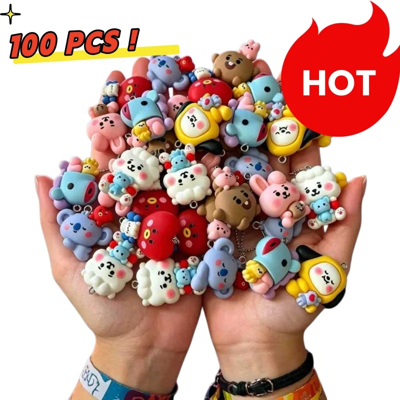 Resin Art Accessories - 7 piezas de dijes de resina