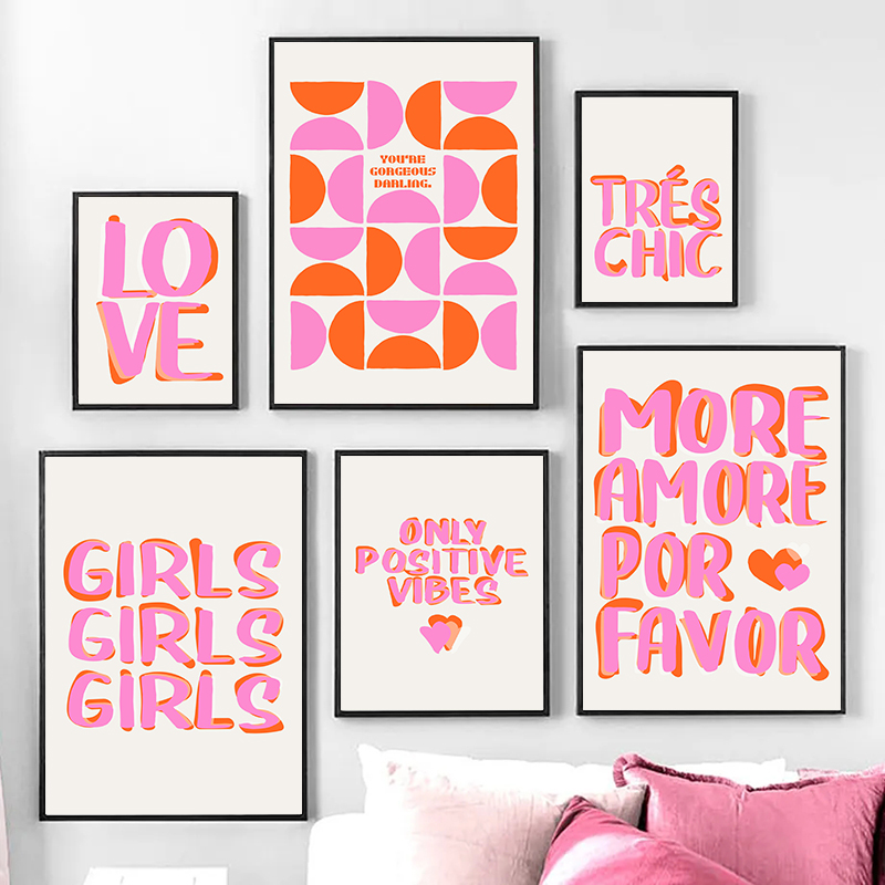 Resin Art Quote - Pósteres con citas inspiradoras de color