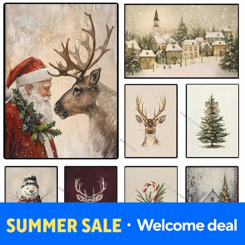 Resin Art Quote - Póster de Arte Mural Navideño 2026,