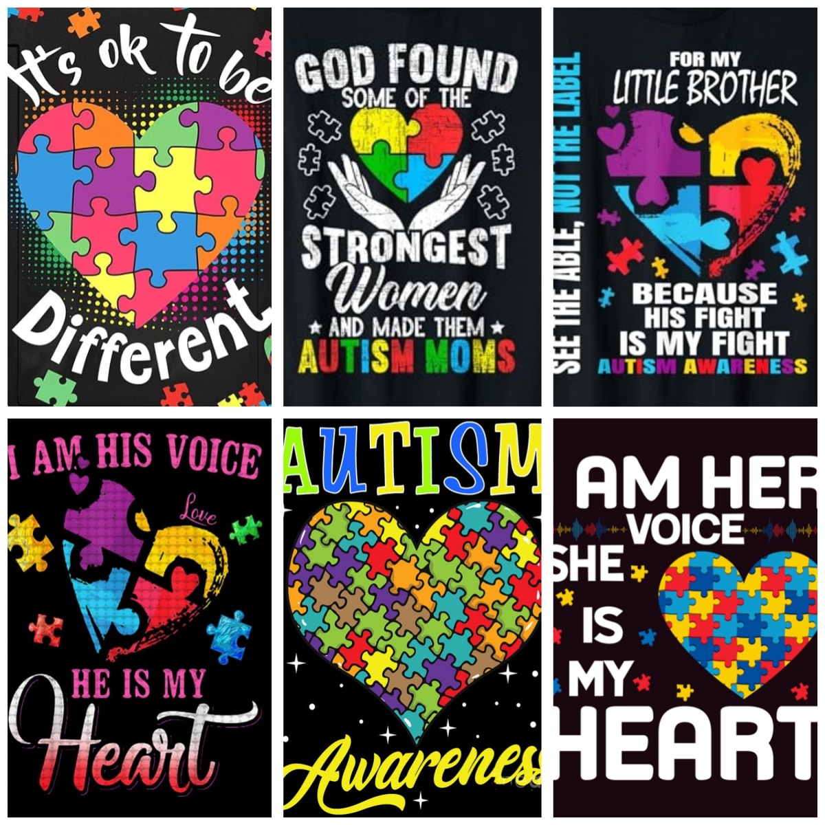 Resin Art Quote - Pósteres de concientización sobre el autismo,