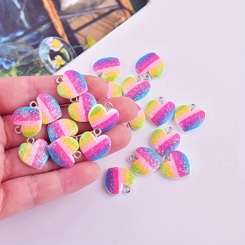 10 piezas de dijes de resina e - Resin Art Accessories reseña y precio