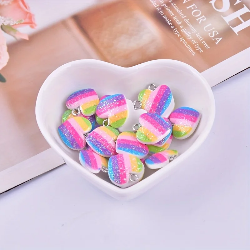10 piezas de dijes de resina e - Resin Art Accessories reseña y precio