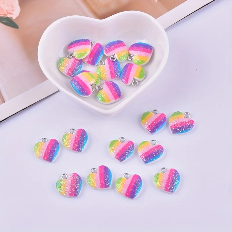 10 piezas de dijes de resina e - Resin Art Accessories reseña y precio