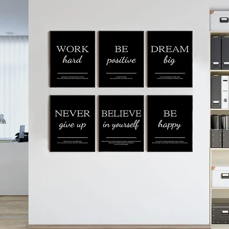 Pósteres Decorativos Modernos  - Resin Art Quote reseña y precio