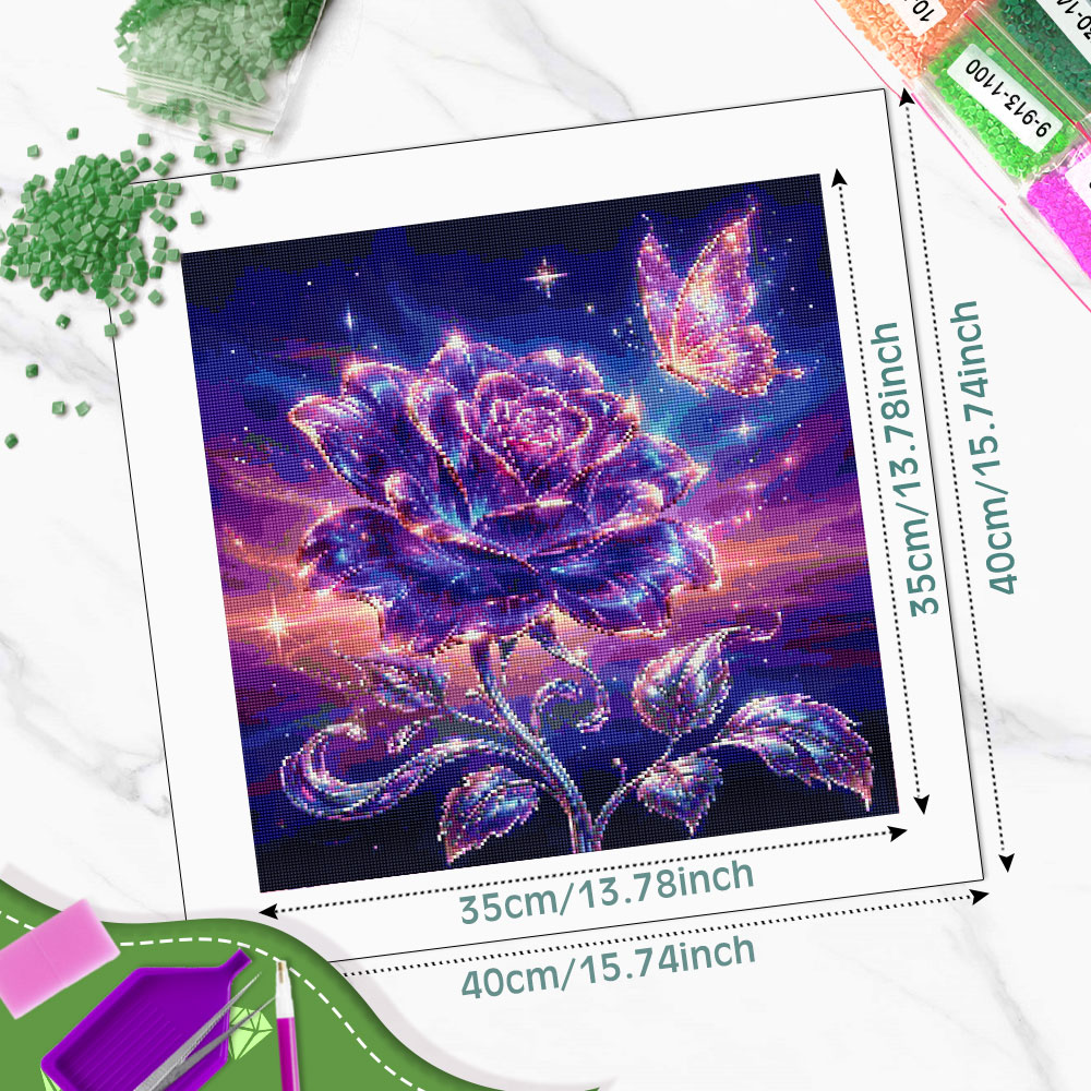 Pintura de Diamantes Huacan, C - Resin Art For Rose reseña y precio