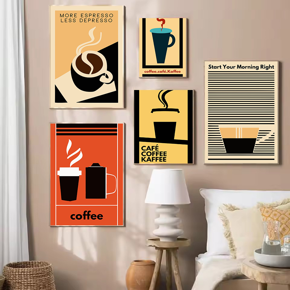 Póster Retro Minimalista con F - Resin Art Quote reseña y precio