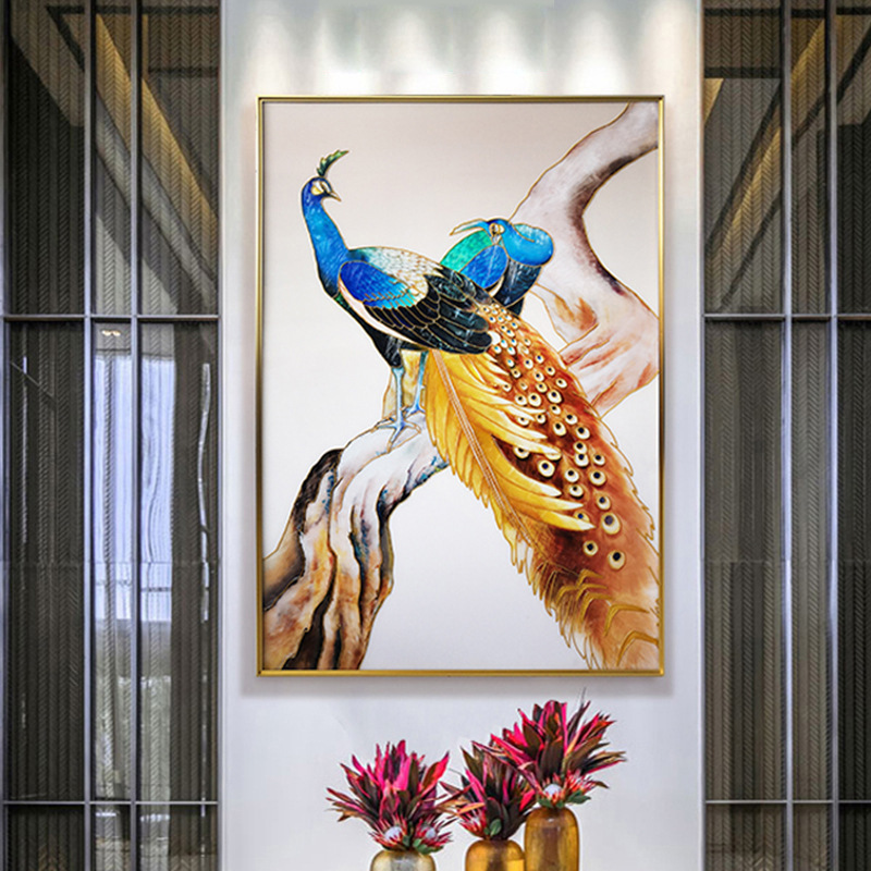 Mural de Arte Moderno de Metal - Background Resin Art reseña y precio