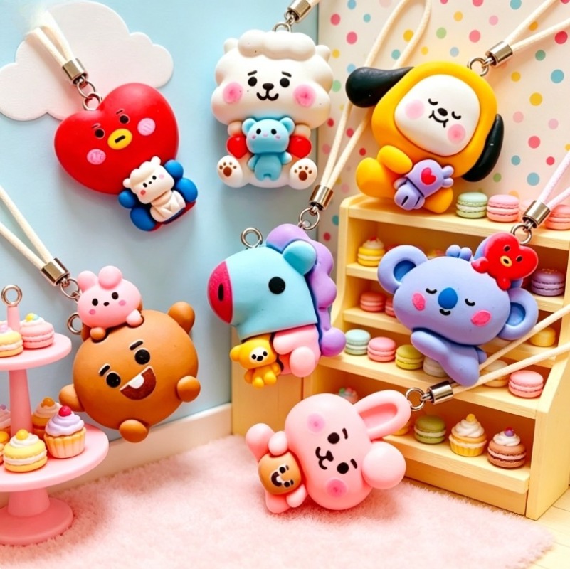 7 piezas de dijes de resina BT - Resin Art Accessories reseña y precio