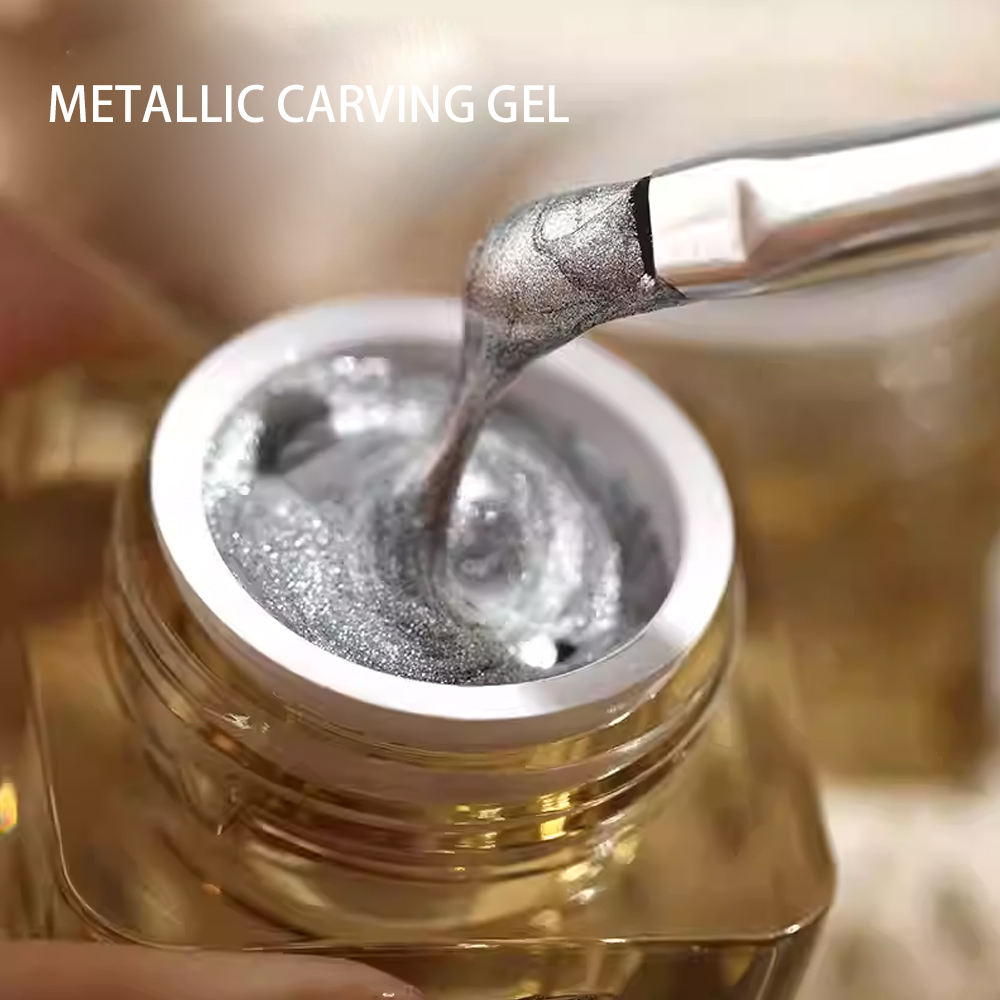 Gel Metálico para Esculpir Uña - Resin Art For Rose reseña y precio