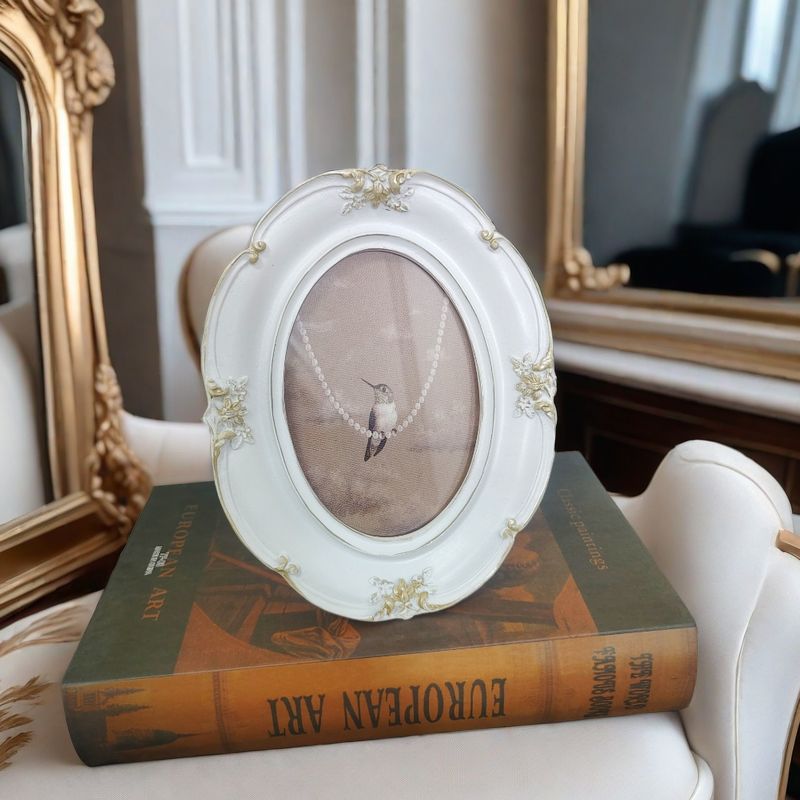 Marco de Fotos Vintage Francés - Background Resin Art reseña y precio